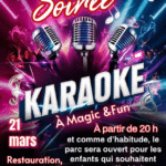 Soirée Karaoké 21 Mars